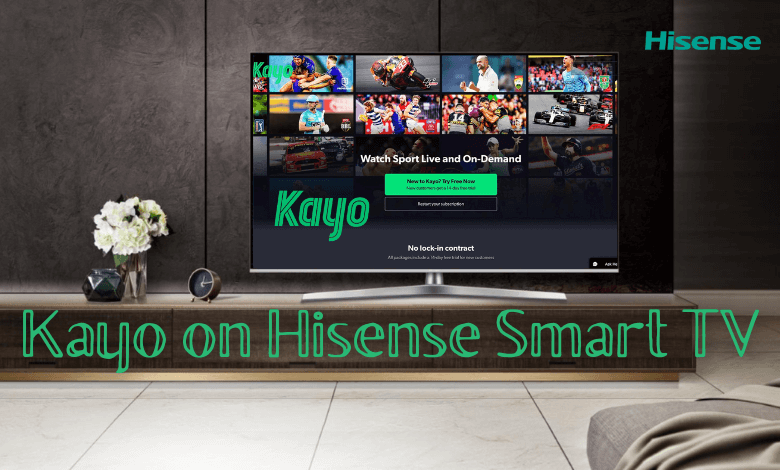 Kayo on Hisense TV
