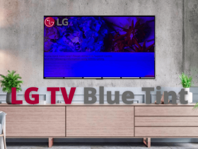Blue tint on LG TV
