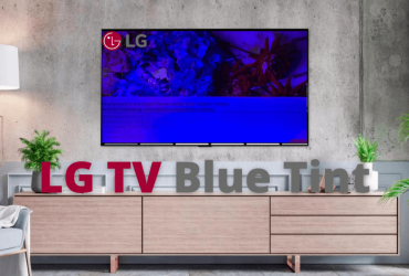 Blue tint on LG TV