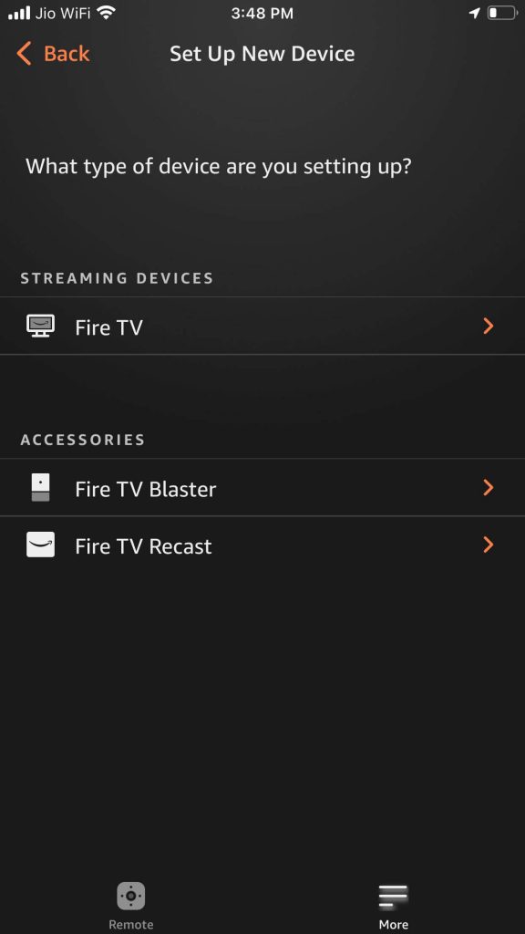 Select Fire TV 