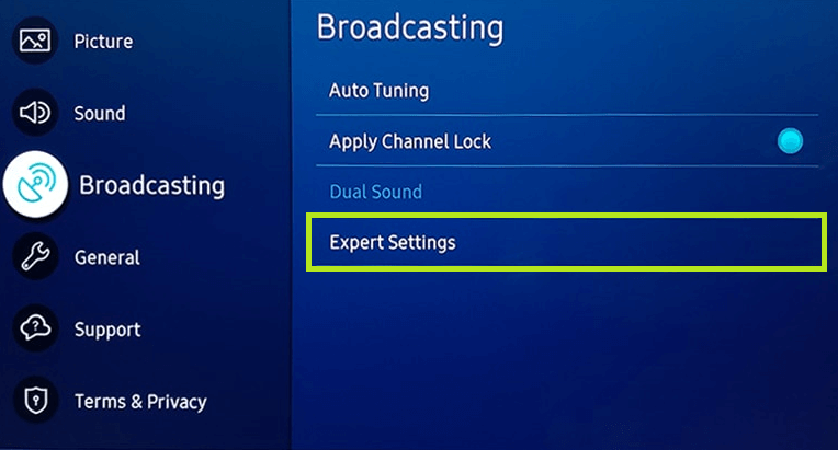 Enable and Disable Teletext on Samsung TV