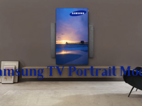 Portrait mode on Samsung TV