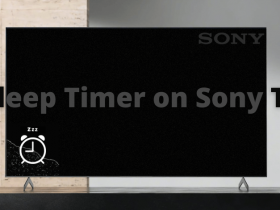 Sleep Timer Sony TV