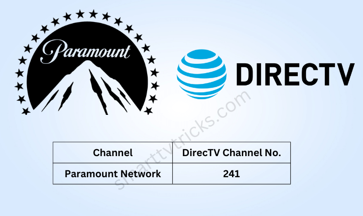 What channel is Paramount on DirecTV