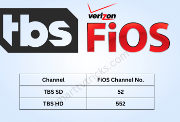 What channel is TBS on FiOS