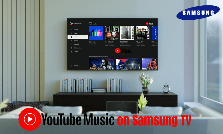 YouTube Music on Samsung smart TV