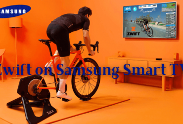 Zwift on Samsung smart TV