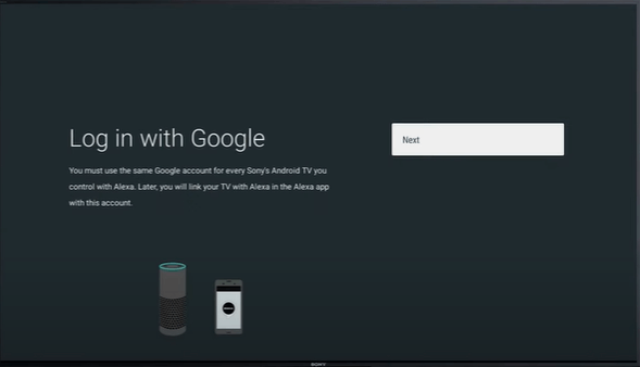 login with Google Account. 