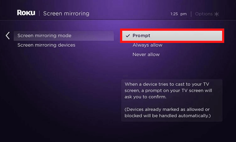 Enable Prompt to get Facebook on Roku TV