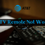 ATT TV remote not working