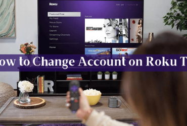 How to change account on Roku TV