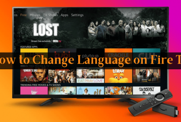 How to change language on Fire TV