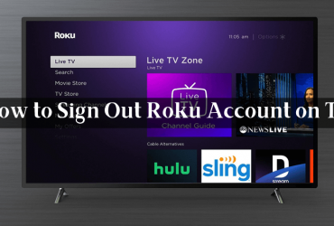 How to Sign out Roku Account on TV