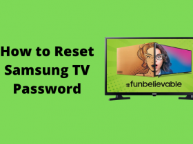 How to Reset Samsung TV Password