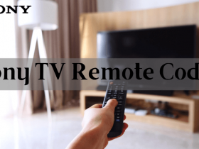 Sony TV remote codes