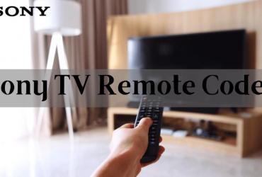 Sony TV remote codes