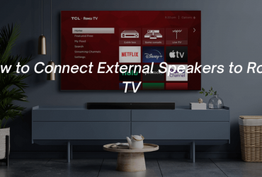 How to Connect External Speakers to Roku TV