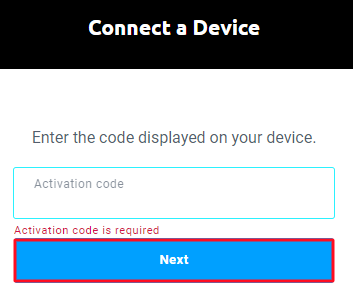 Click Next button on Activation
