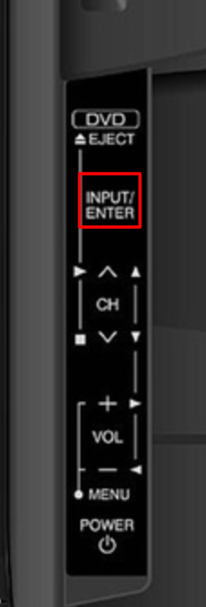 Press the Input button on your JVC TV to change input without the remote