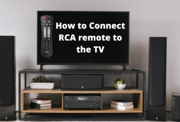 How to Connect RCA remote to the TV