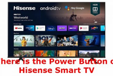 Where is the Power Button on Hisense Roku TV