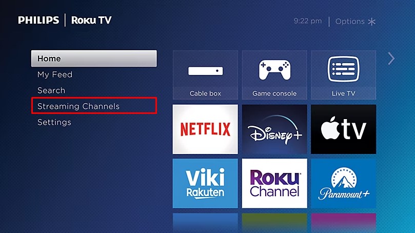 Click Streaming Channels