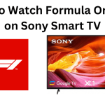 F1 on Sony Smart TV