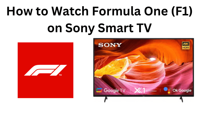 F1 on Sony Smart TV